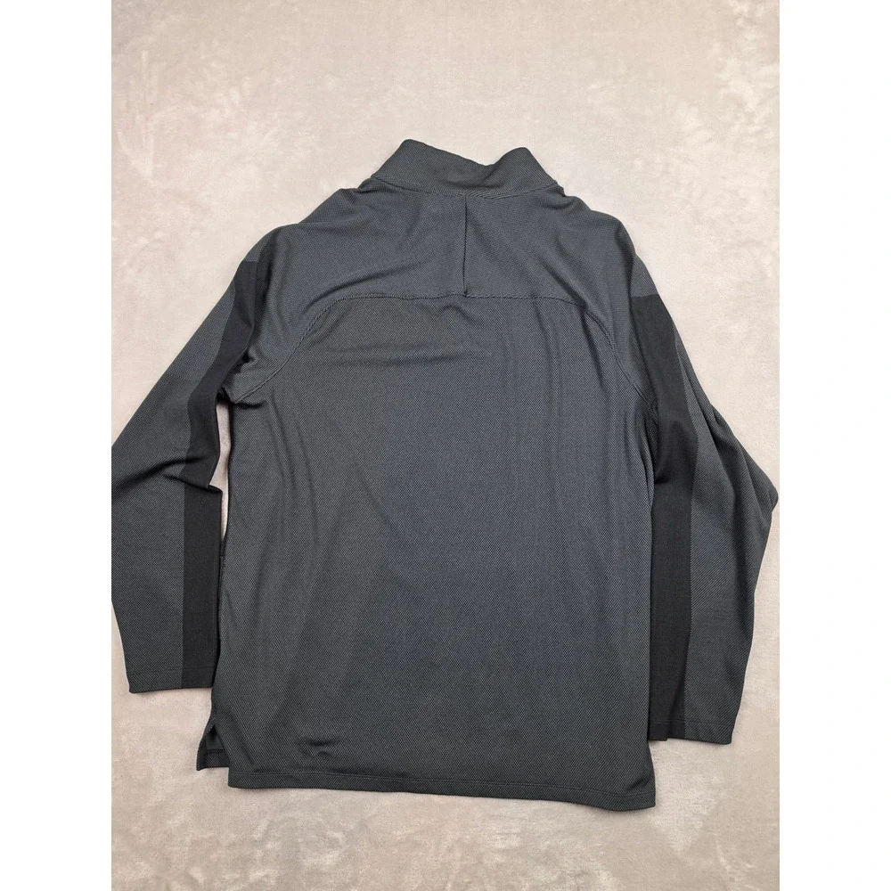 Nike Vapor Golf 1/4 Zip Pullover Mens Large Gray Dri-Fit Colorblock CU9828-010
